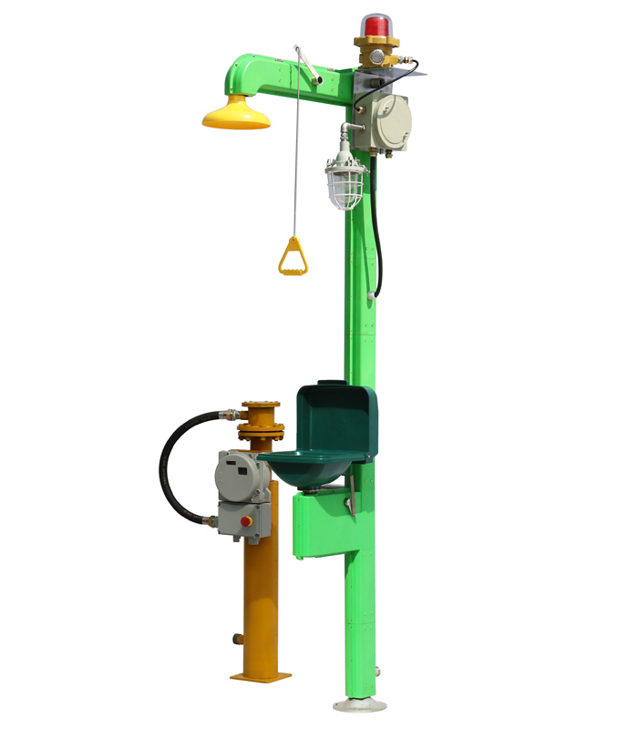 BTF93-Y-H 复合式电加热洗眼器